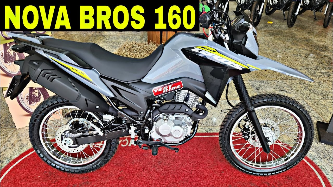 NOVA HONDA BROS 160 ABS 2025  | DETALHES E PRE&Ccedil;O