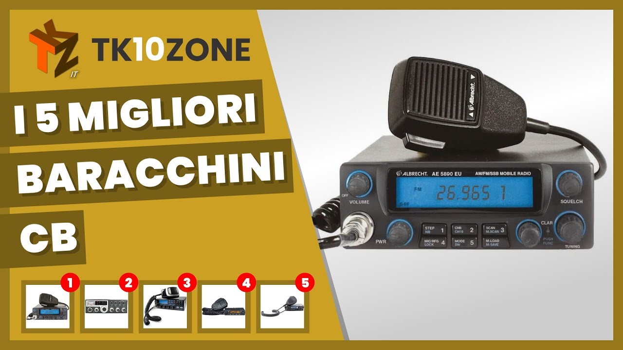 I 5 migliori baracchini CB