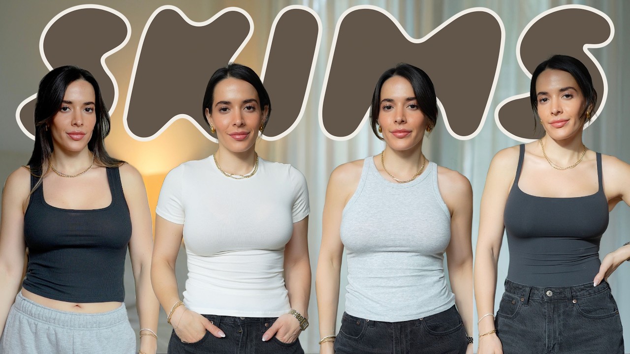 SKIMS try-on haul: the best basics for your capsule wardrobe | review of fabrics, fit & sizing