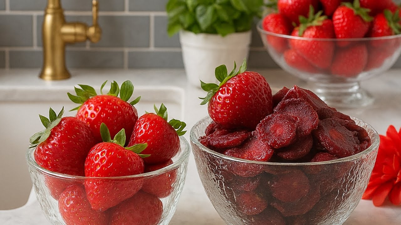 How I Make Perfect Dried Strawberries at Home