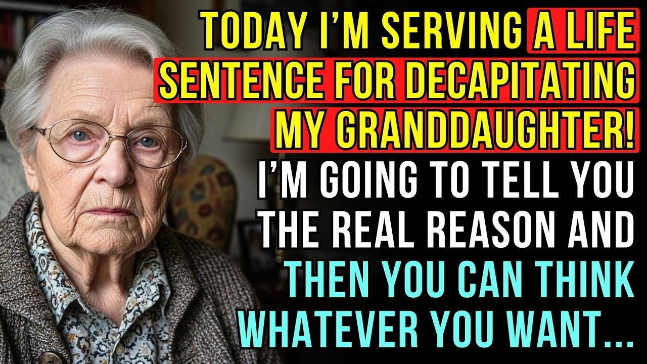 A TRUE STORY ABOUT THIS GRANDMA 👵💔 I'M SERVING A LIFE SENTENCE FOR DECAPITATING MY GRANDDAUGHTE
