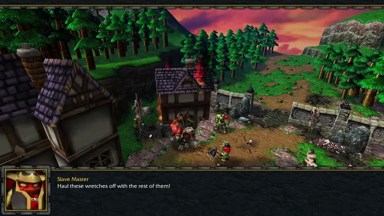 Warcraft 3 Hard mode Human campaign no commentary chapter 1