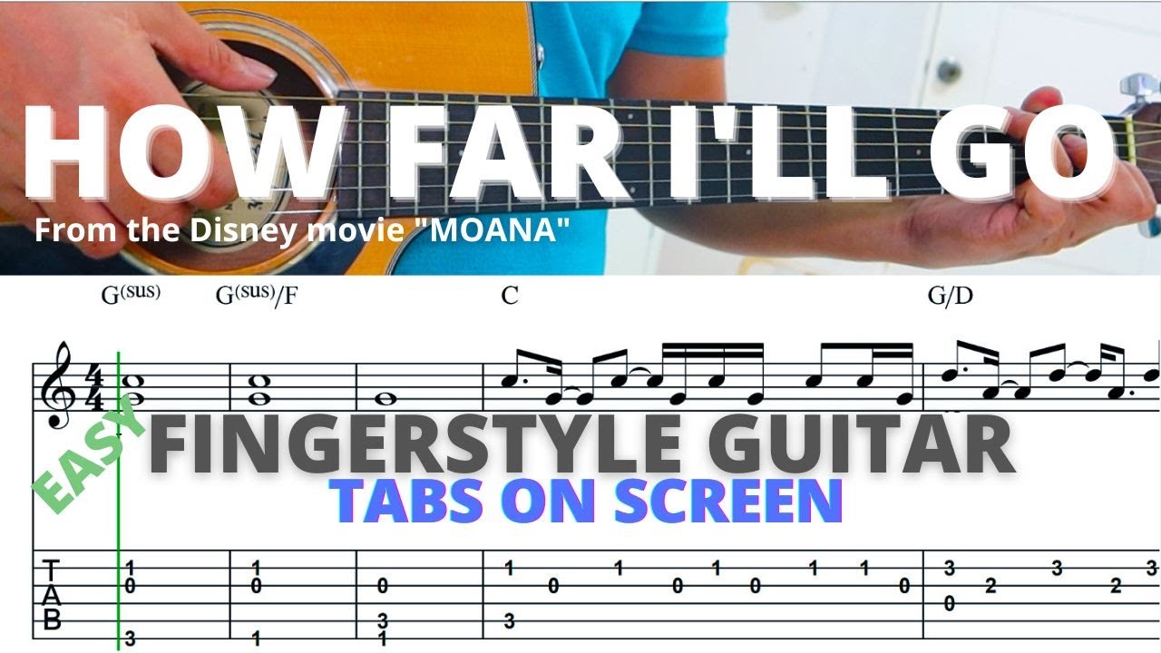 How Far I'll Go (From Disney movie 
