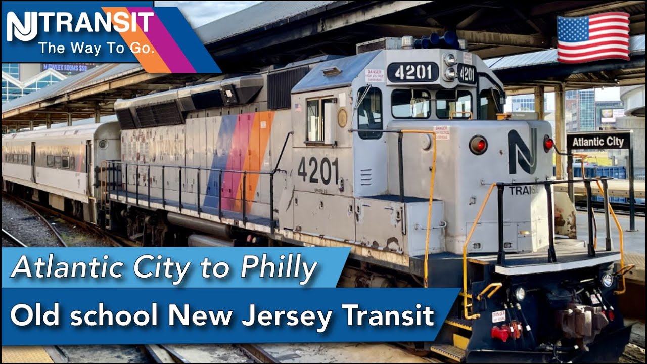 Прокатитесь на линии Atlantic City: Уникальный сервис New Jersey Transit!