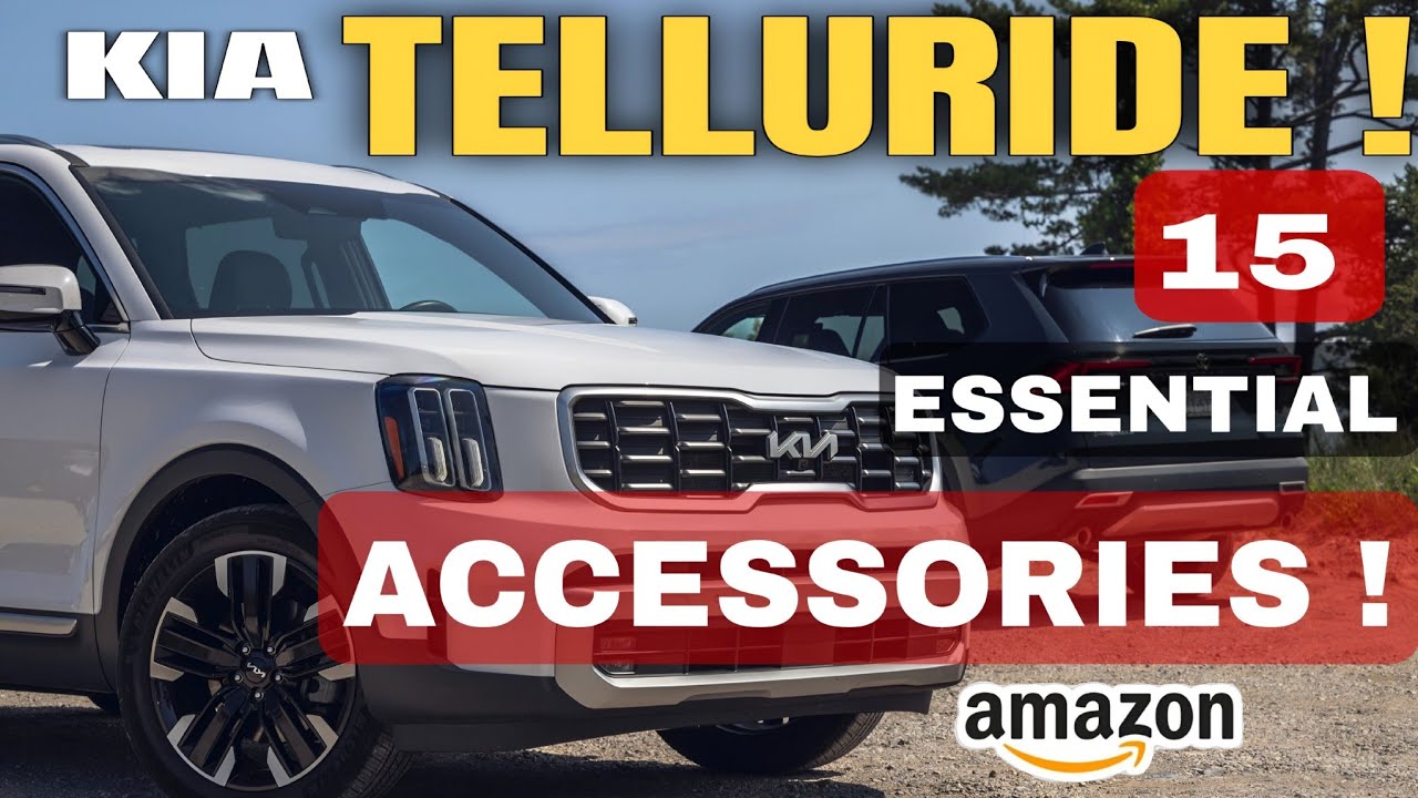 ✅ 15 доступных аксессуаров, которые преобразят ваш Kia Telluride #KiaTellurideAccessories