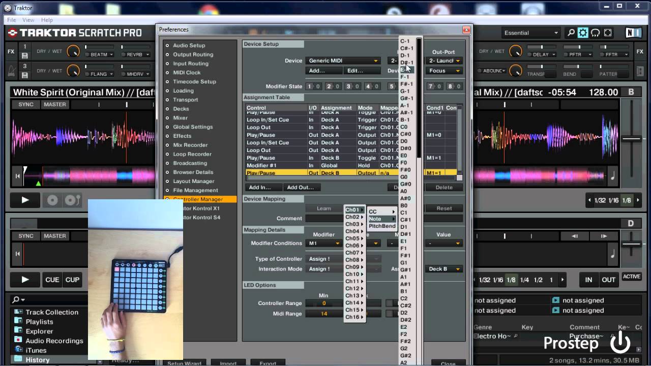 Traktor: Mapeo completo