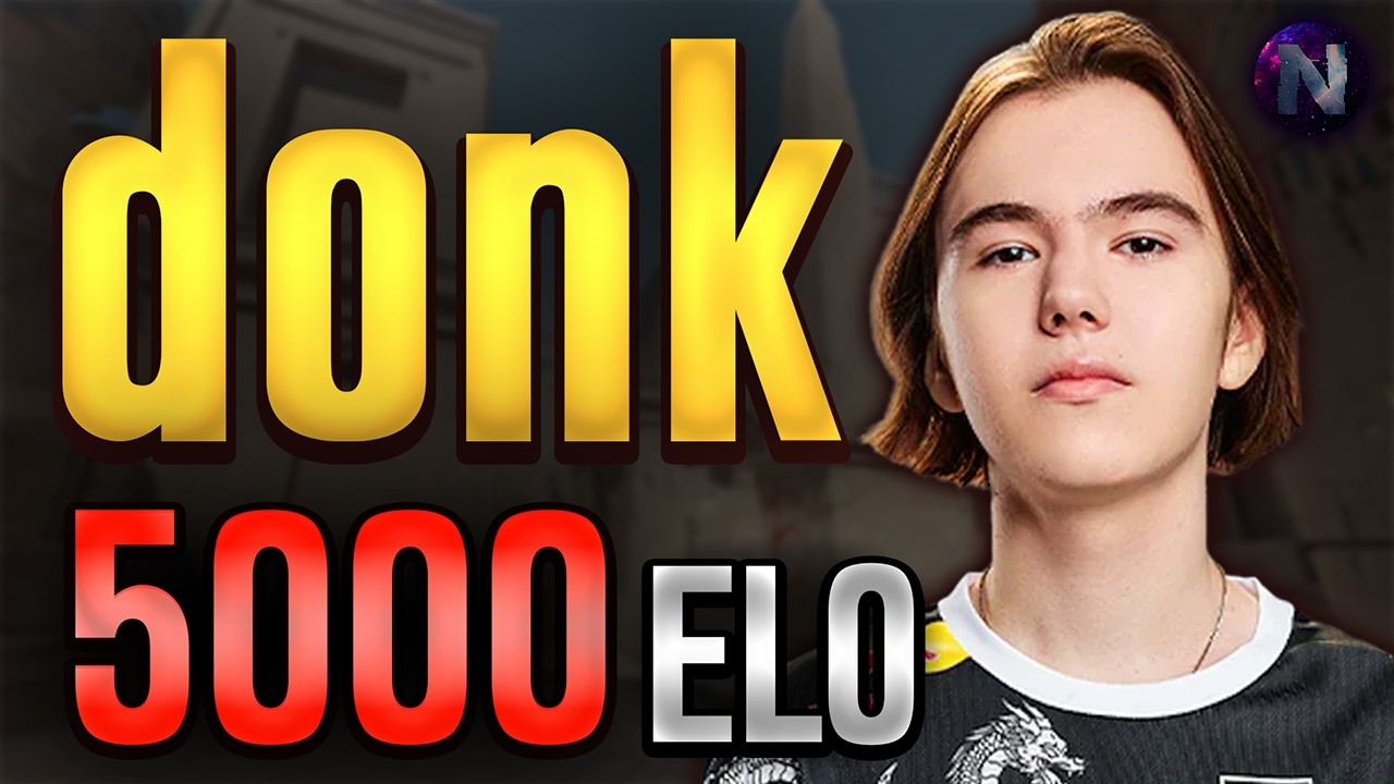 DONK Hits 5000 ELO On FACEIT After Destroying Pro Player! donk POV with COMMs (Anubis)