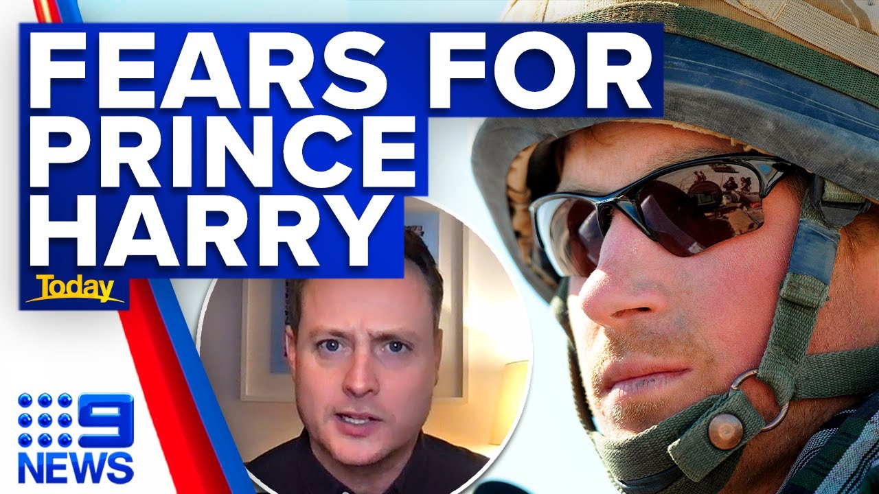 Prince Harry accused by Taliban of 'crimes against humanity' | 9 News Australia