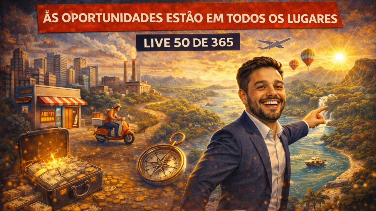 Live 50/365 Às oportunidades estão em todos lugares