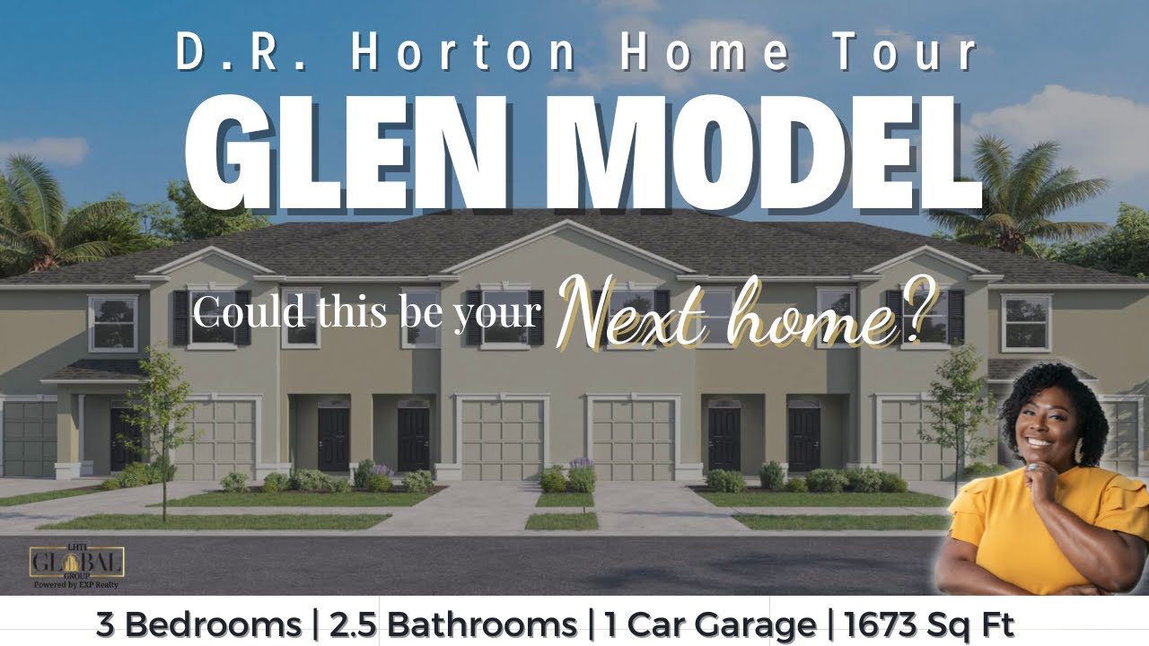 Inside the Glen Model by D.R. Horton | 3 Bed, 2.5 Bath Townhome Tour