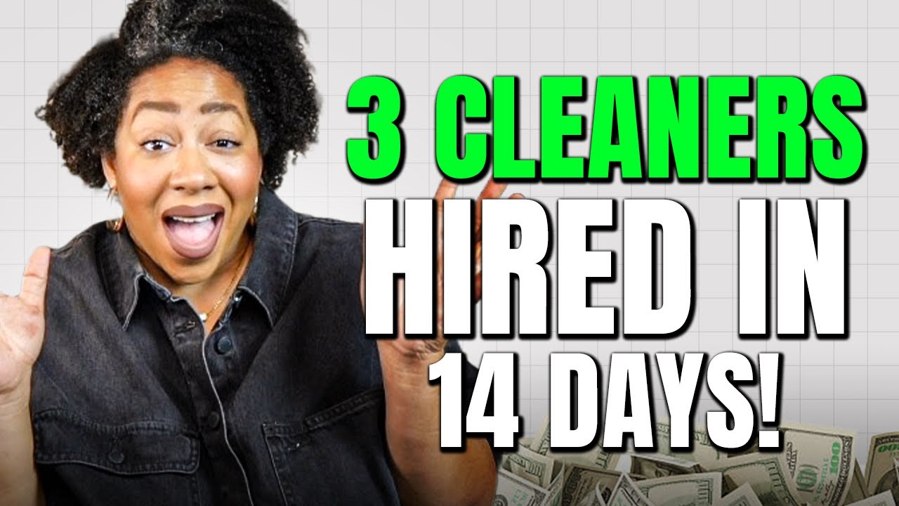 How We Hired Her First 3 Cleaners in Just 2 Weeks - Cleaning Business Secrets