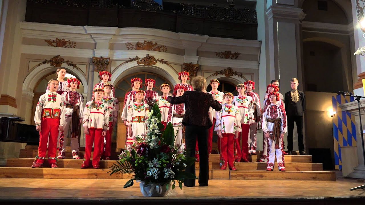 Хваліте Господа з небес, М. Вербицький. Хор Жайвір