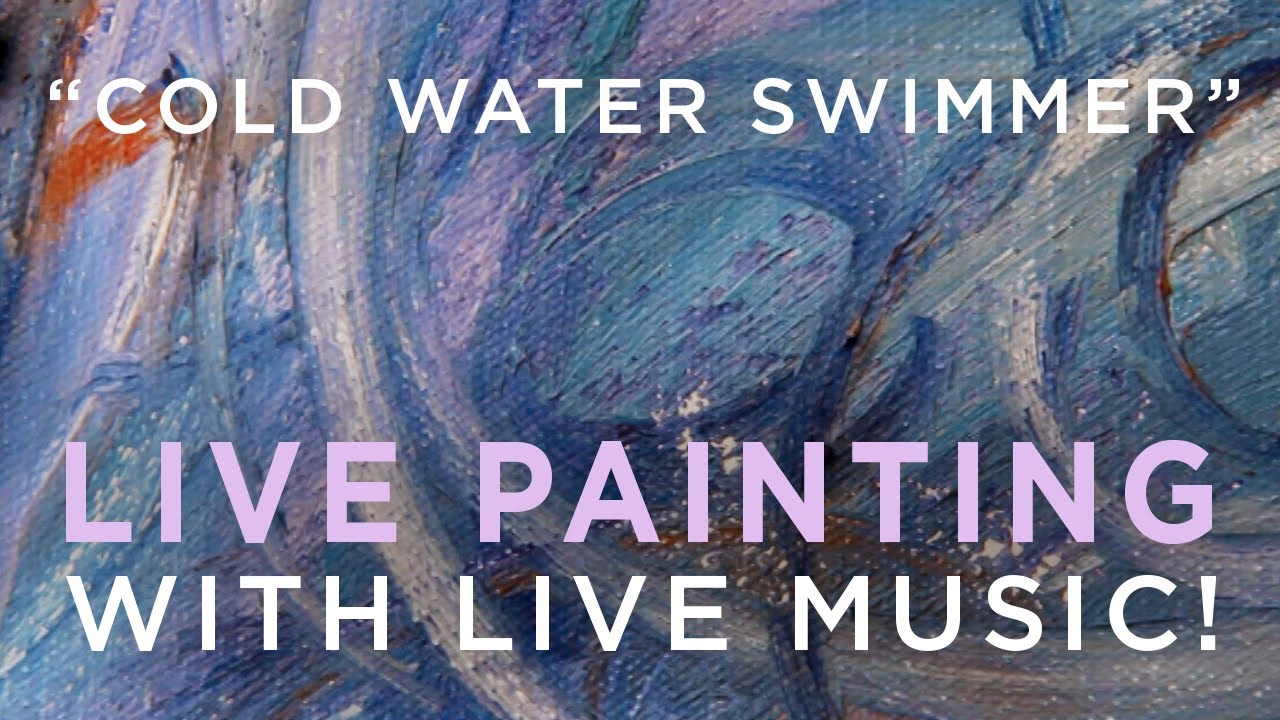 Live painting with Live Music! Paul Kenton & Peter Bruntnell - 