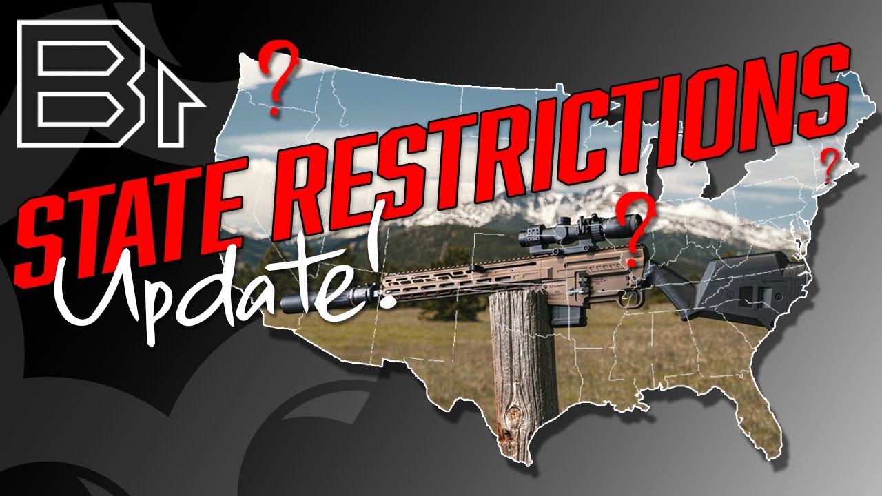В каких штатах разрешены винтовки серии Br?