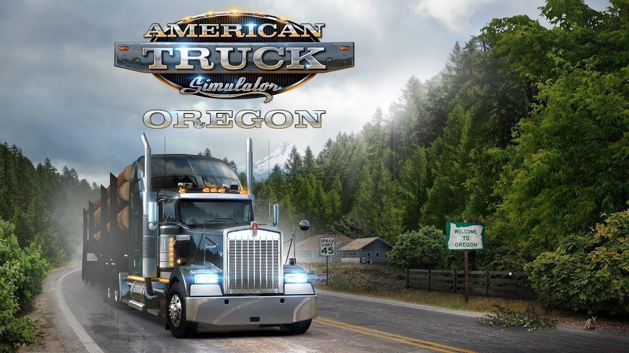 ATS Oregon DLC Gameplay in 4K - Eureka, CA to Eugene, OR