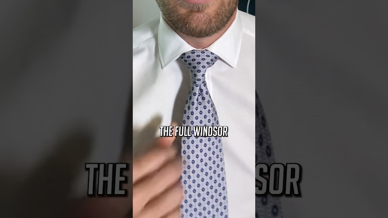 Как завязать узел FULL WINDSOR