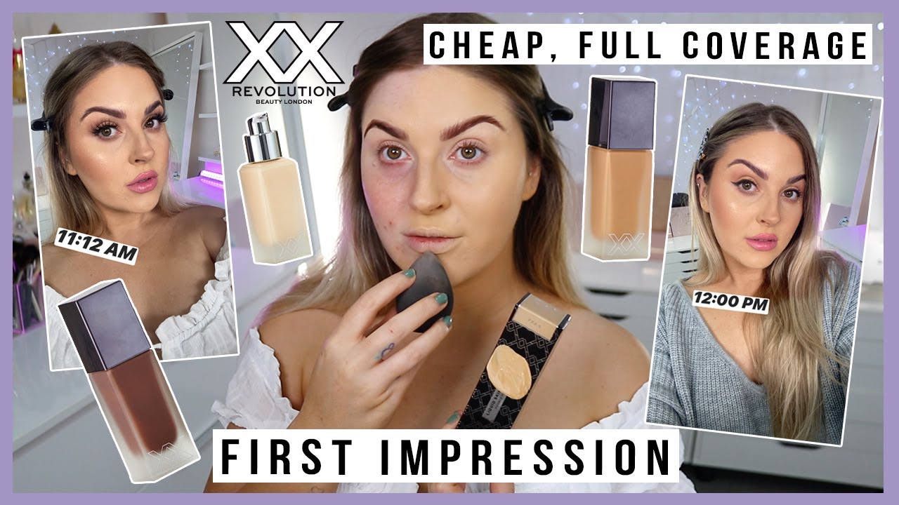 *new* XX REVOLUTION matte liquid foundation! 💖 no transfer?? 😲 first impressions
