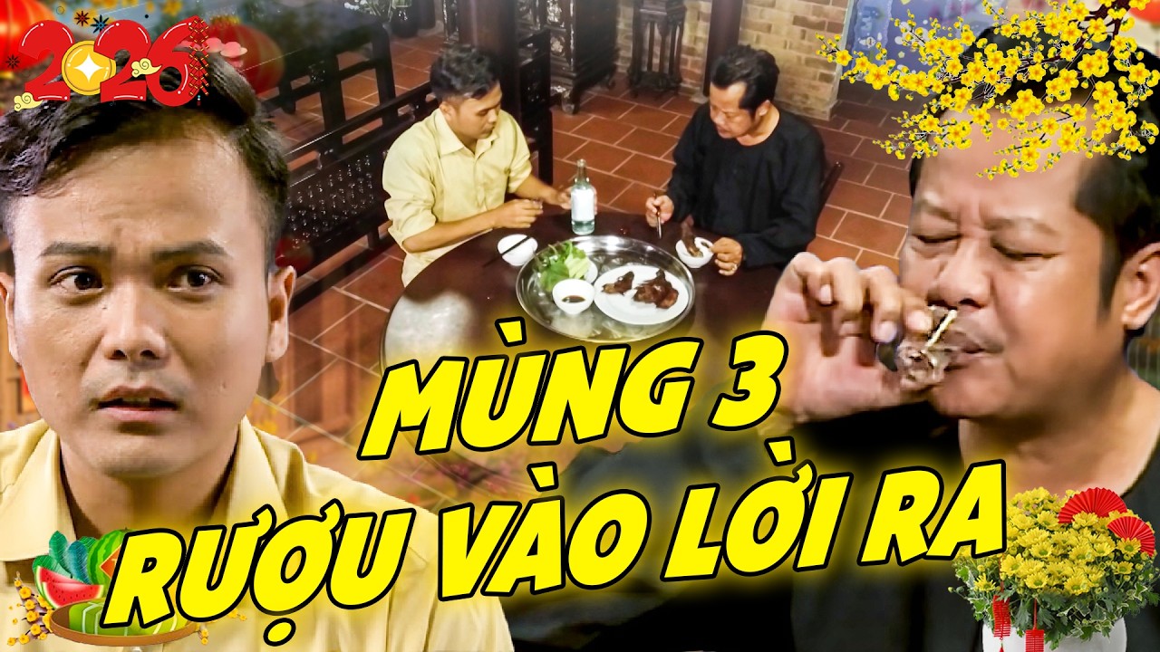 PHIM TẾT HAI LÚA 🌺 MÙNG 3 RƯỢU VÀO LỜI RA 🌺 PHIM HÀI MIỀN TÂY 🌺 PHIM VIỆT NAM HAY