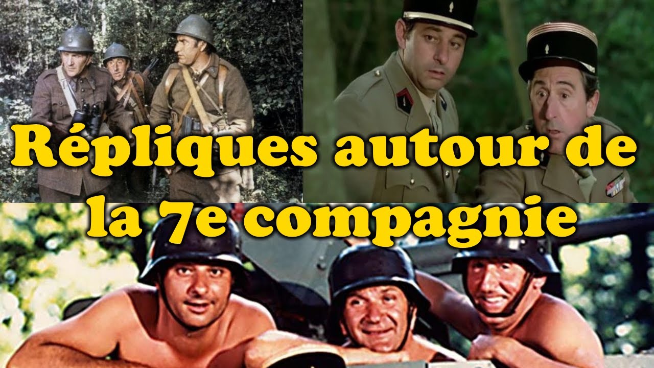 La 7e compagnie : compilation de réplique