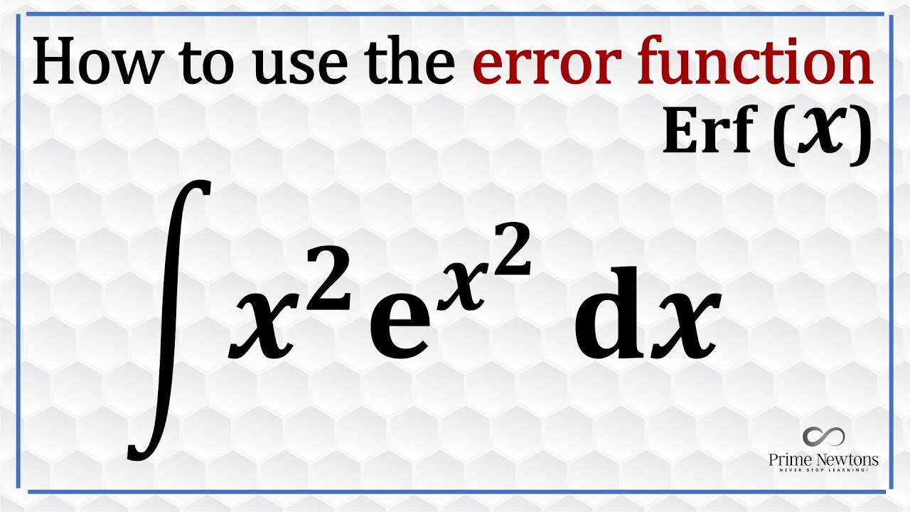 How to use the error function for some tough integral