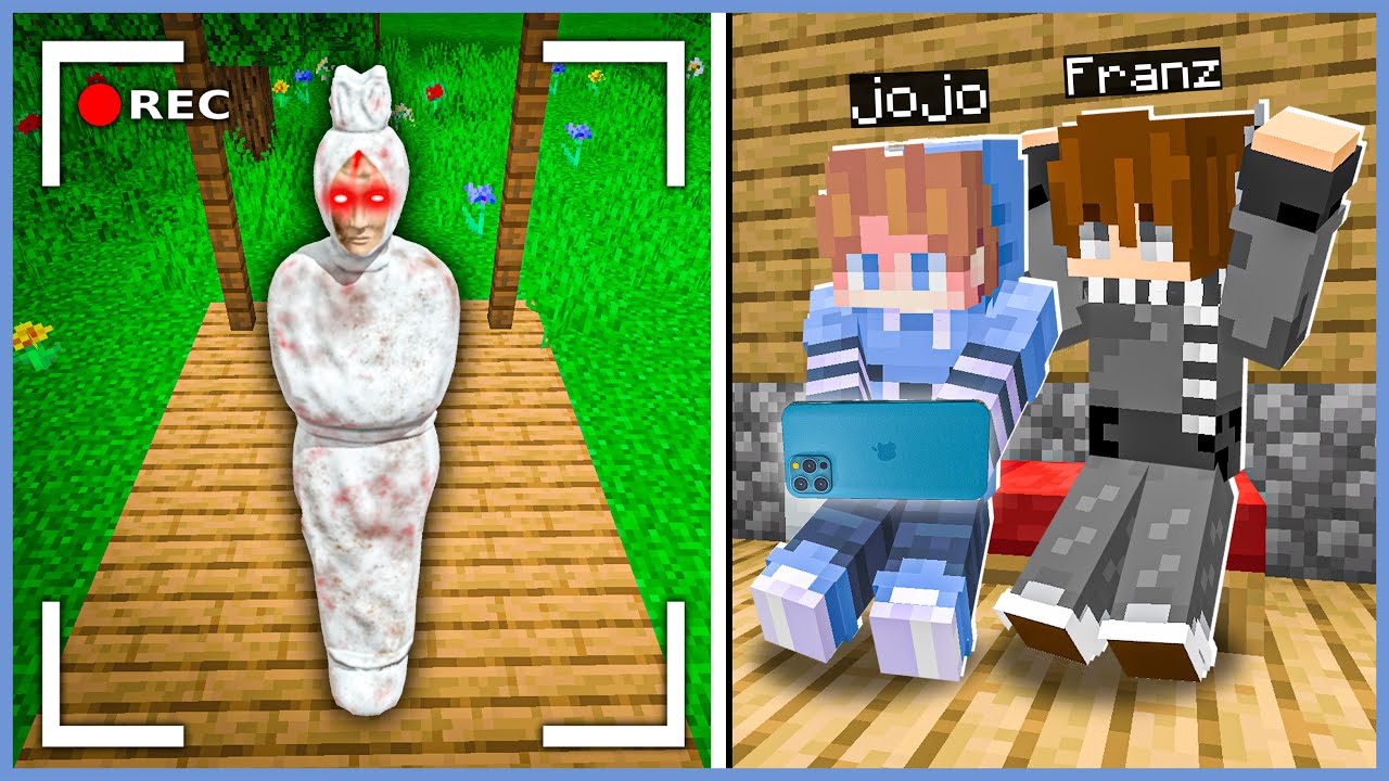JOJO & FRANZ MEMANTAU CCTV HANTU POCONG di MINECRAFT