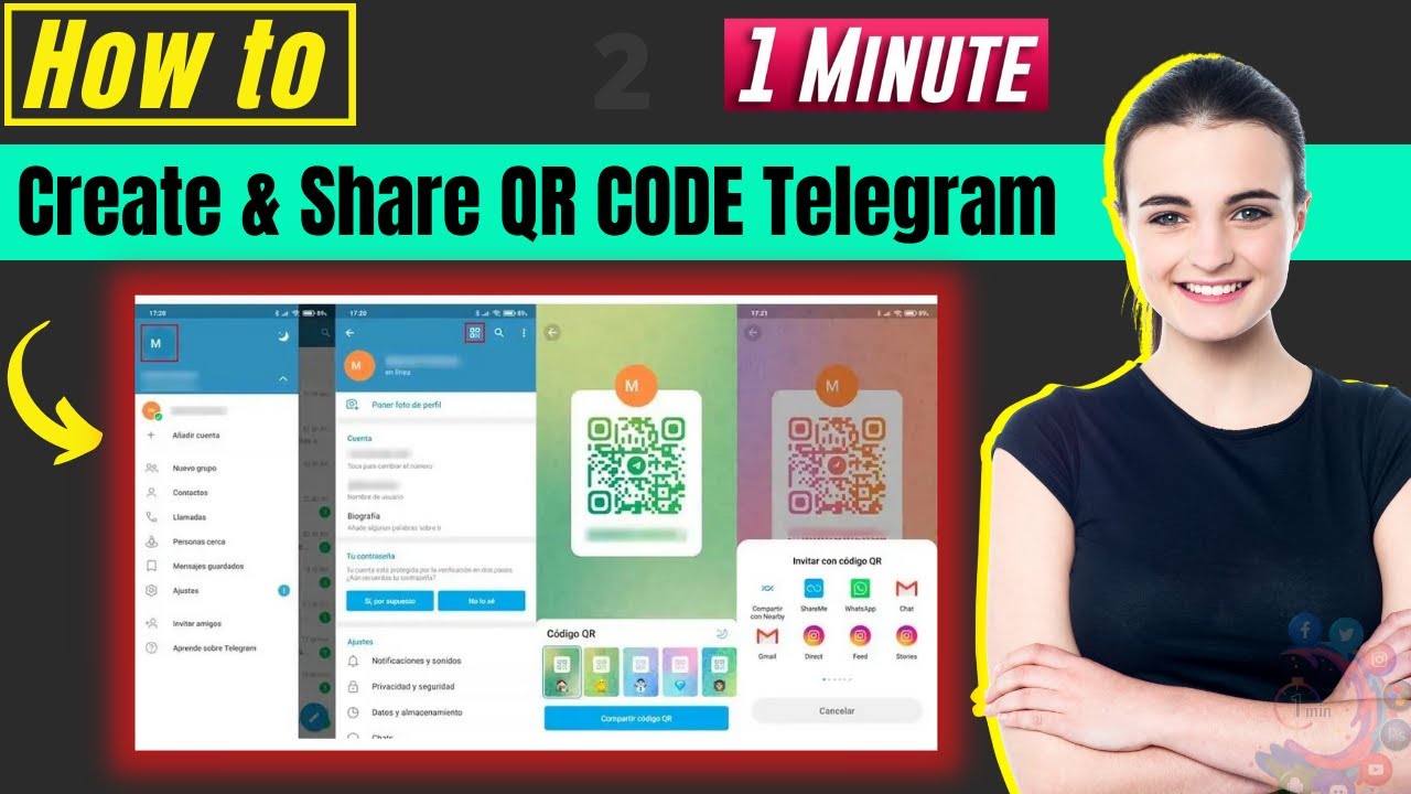 How to Create and Share Your QR Code with Others on Telegram