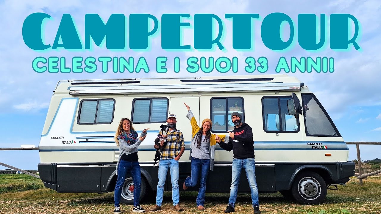 CAMPER TOUR🚐Vivere viaggiando a bordo di un CAMPER d'EPOCA del '91!