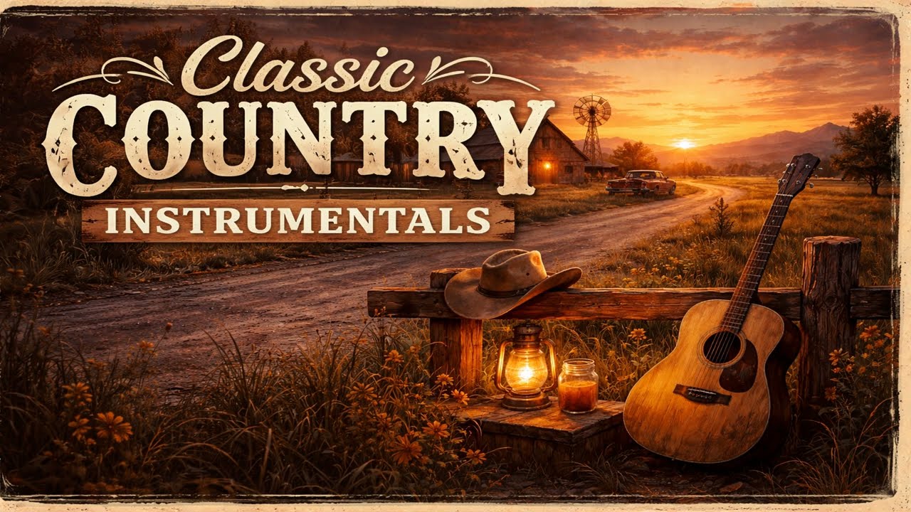 Country beat | Classic Country Instrumentals | Acoustic Guitar, Warm Grooves & American Roads