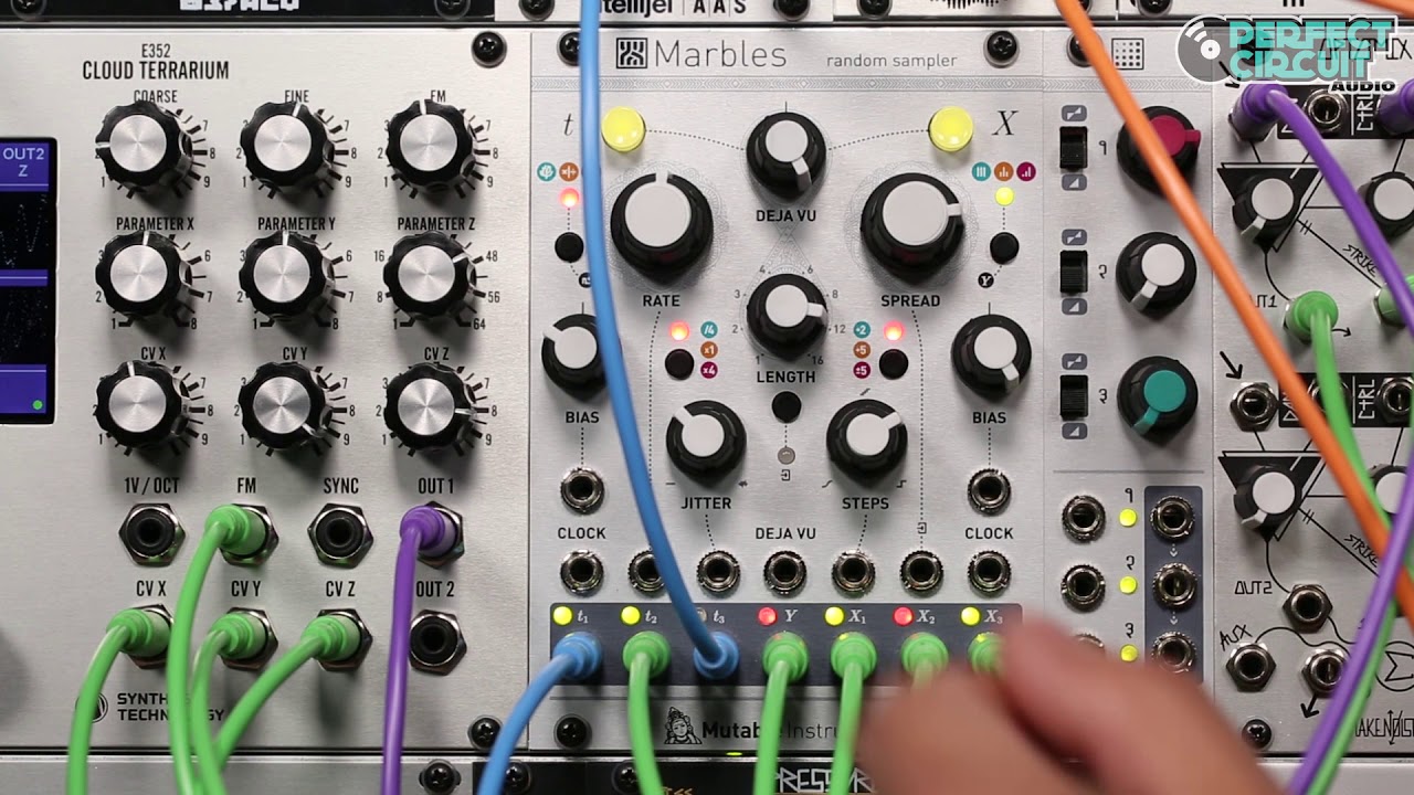 Mutable Instruments Marbles Sequencing Drums & Synths