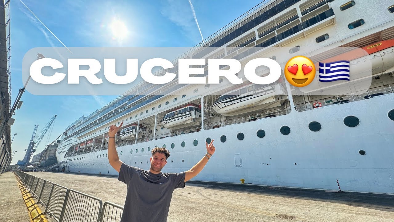 CRUCERO POR LAS ISLAS GRIEGAS😍🇬🇷 MSC LIRICA Ep 1