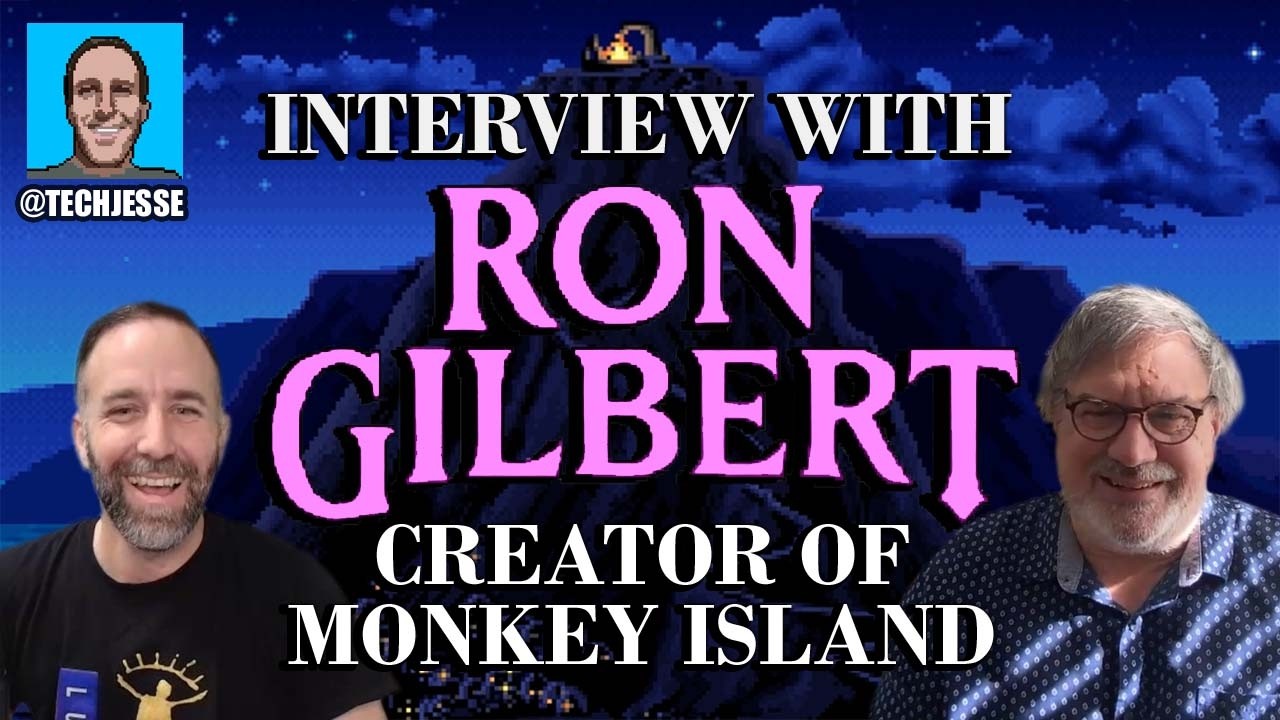 Ron Gilbert - Creator of Monkey Island | TechJesse Interview # 18/50