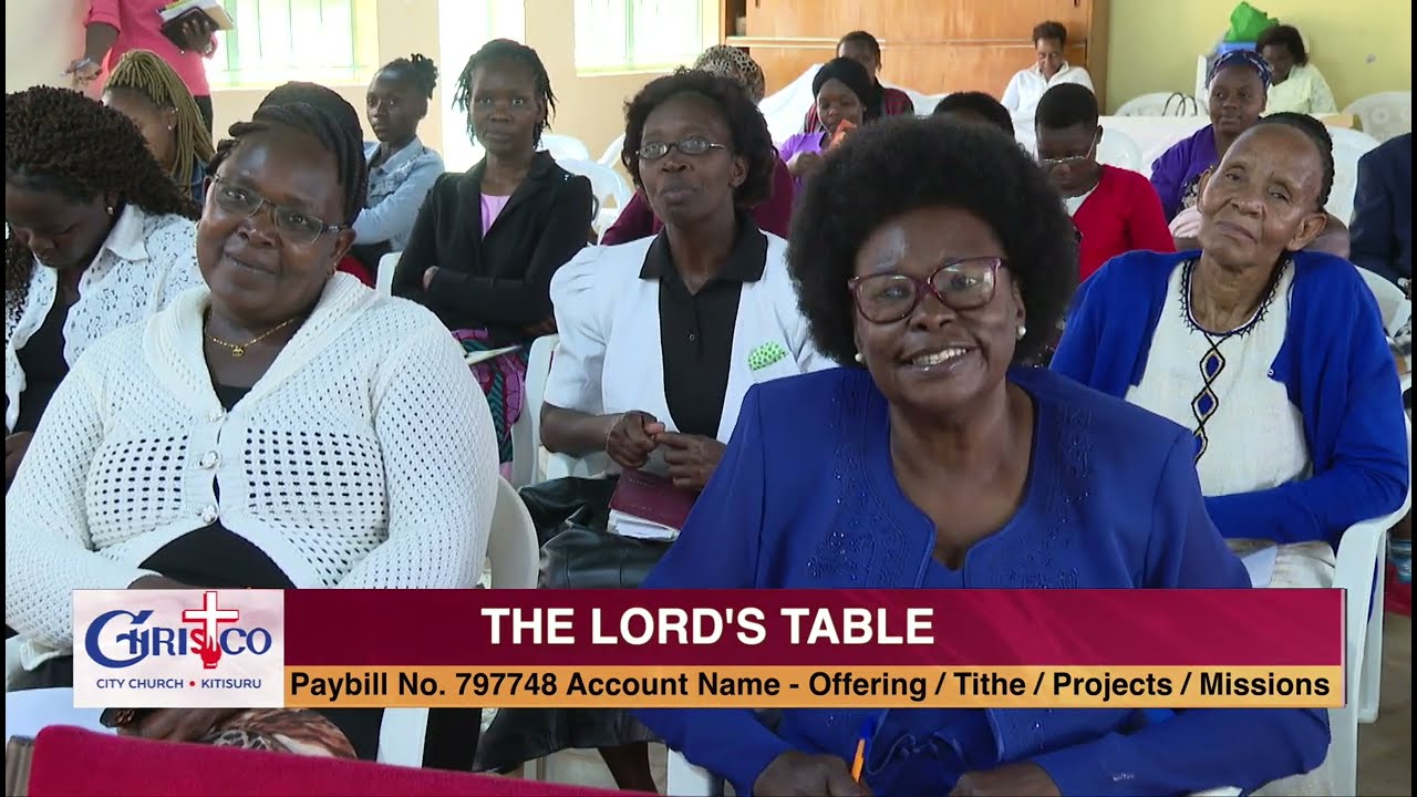 The Lord's table by Presb. Walter Wojiambo