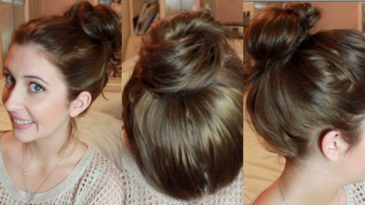 3 Ways To Do A Perfect Messy Bun | spreadinsunshine15
