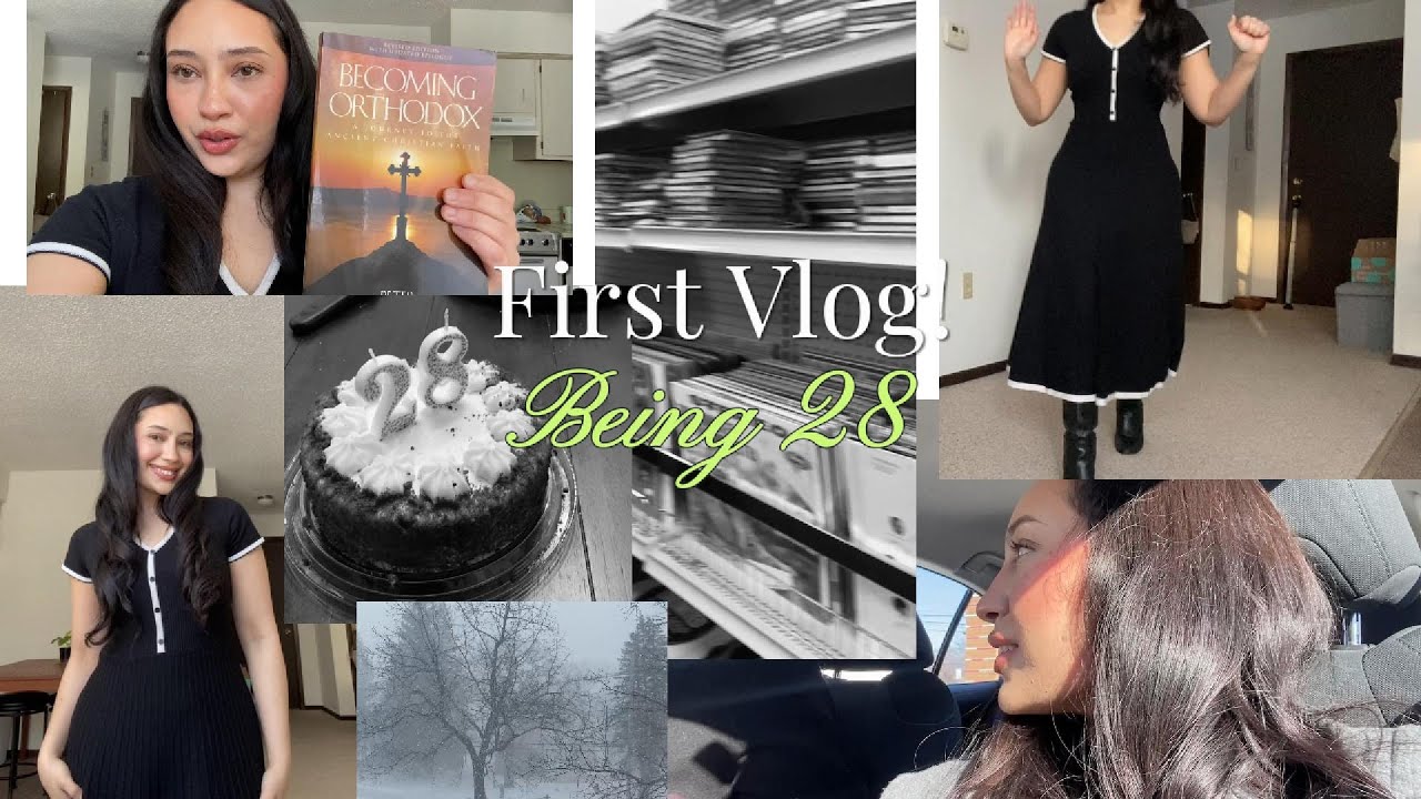 FIRST VLOG: Turning 28, veiling for Liturgy & thrifting