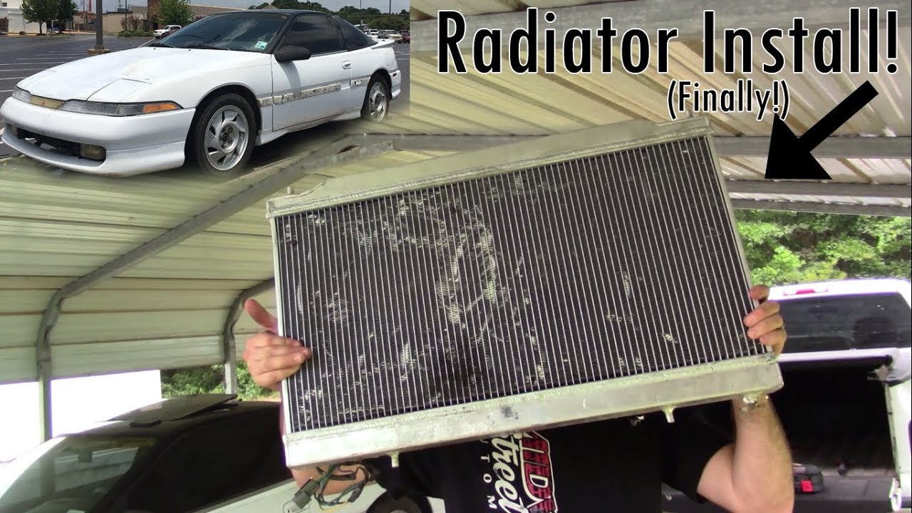1g Eclipse GSX Gets A New Aluminum Radiator! DSM UPDATE! Episode 4