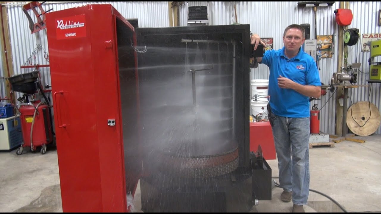 Redline 500HWC Heated Wash Cabinet Demonstration
