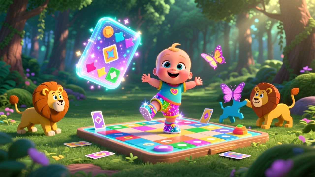 Matching Game Song 🧩👶 | Fun Kids Song for Toddlers | Learning & Memory Rhyme