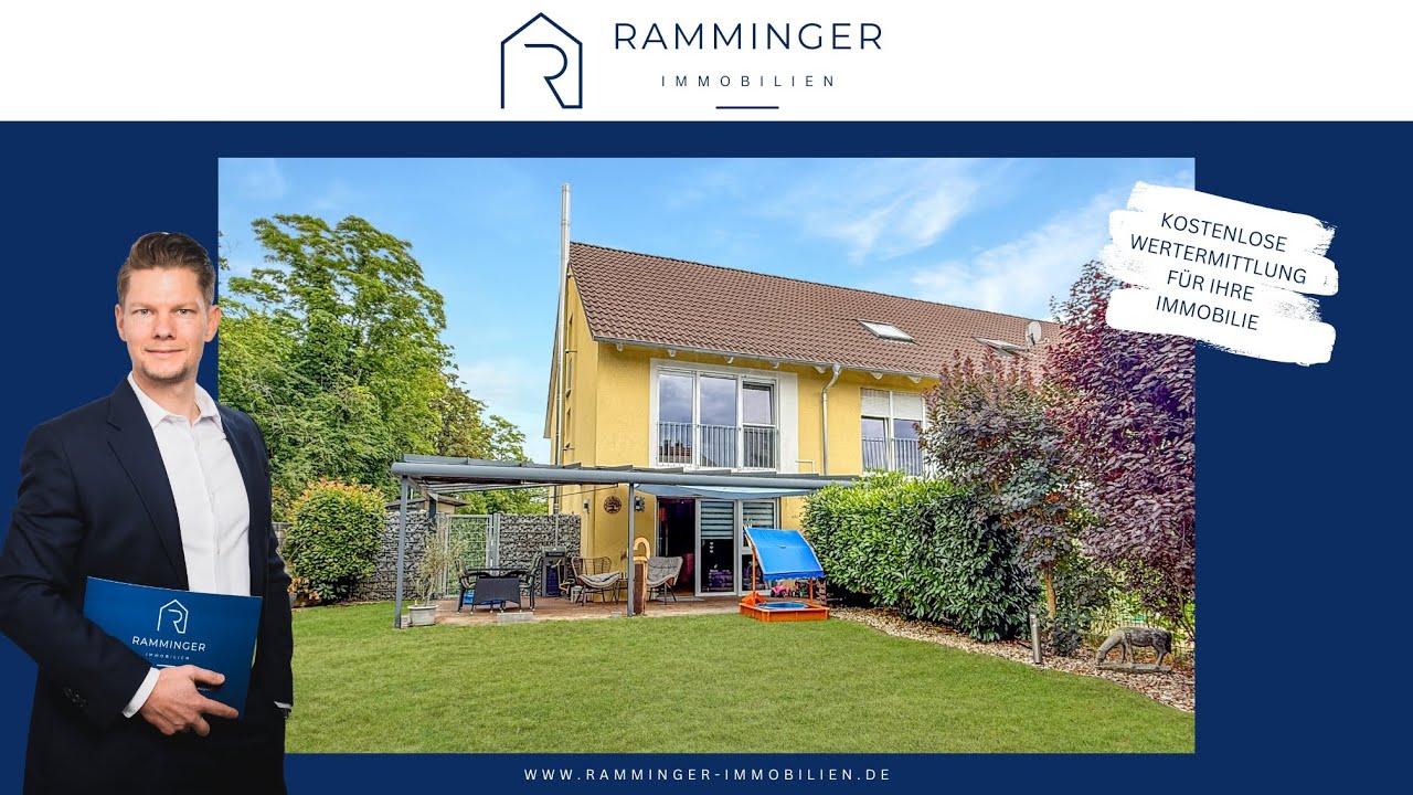 RAMMINGER-IMMOBILIEN präsentiert: Modernes Reihenendhaus in Kandel
