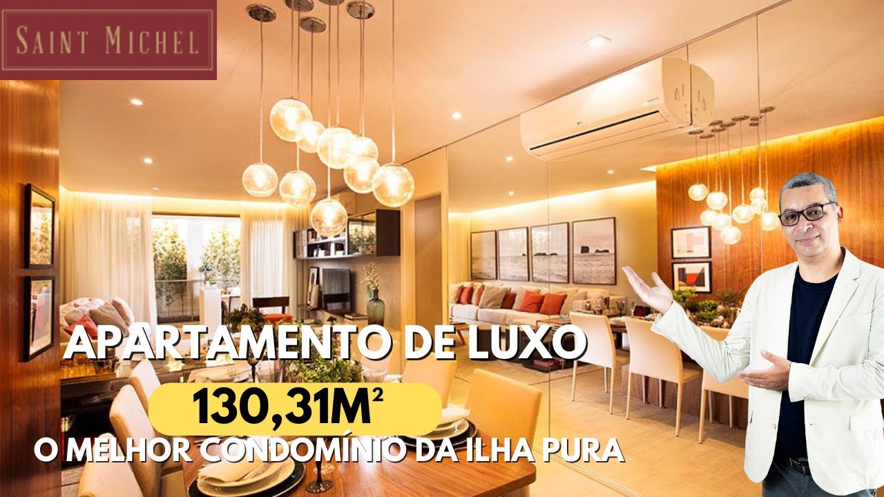 PARQUE ILHA PURA | TOUR PELO APARTAMENTO DECORADO DO SAINT MICHEL