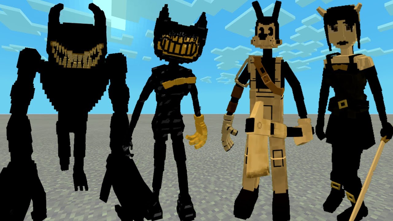 Bendy And The Ink Machine Add-on (Old Friends, New Faces) in Minecraft
