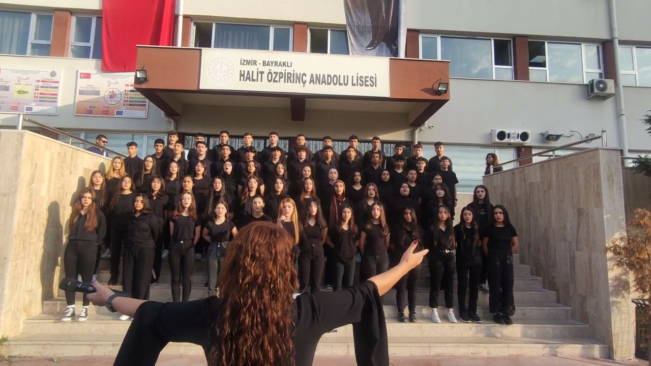 Yarınlar Bize Emanet..Halit Özpirinç Anadolu Lisesi. #10kasım #2023 #atatürk