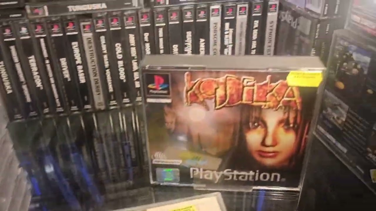Vorstellung der Ps1 Playstation1 PSX Abteilung im Powergames Chemnitz