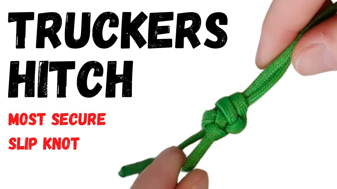 How to Tie the Truckers Hitch Knot