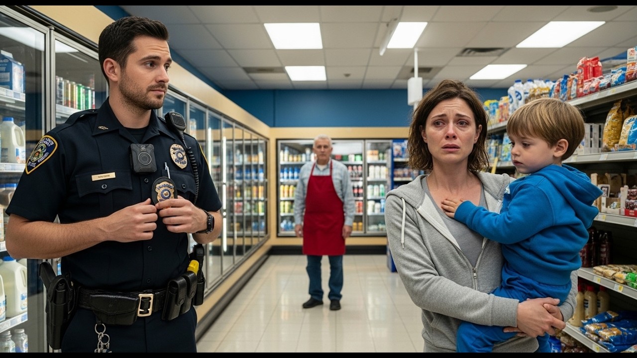 Police Officer Catches Hungry Mom Stealing — What He Did Next Changed Everything