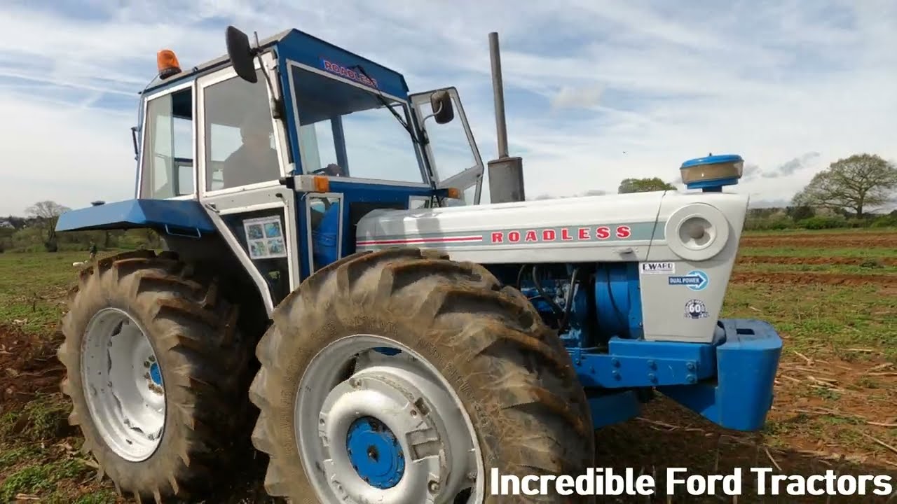 1978 Ford Roadless Ploughmaster 120 4x4 6.6 Litre 6-Cyl Diesel Tractor (125 HP)