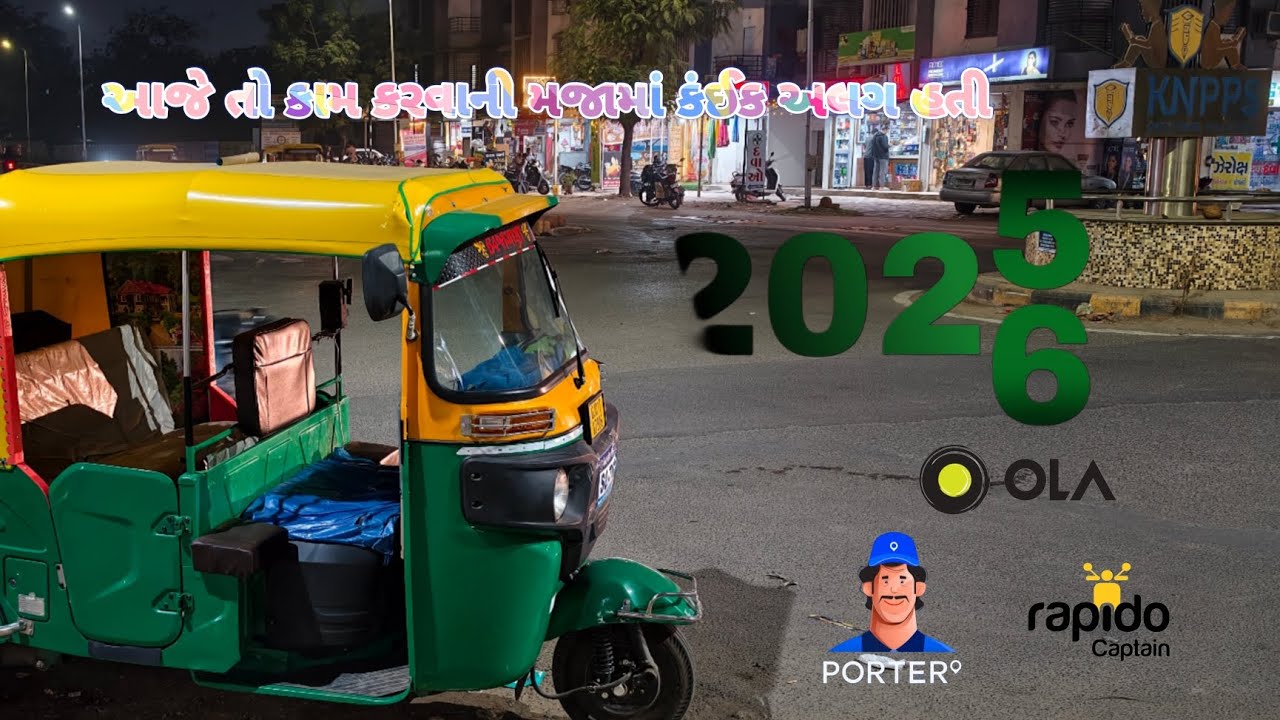 Ola Uber Porter Rapido Earning Full DayAhmedabad I Porter ola uber Driver 2025 ENDING  BAJAJ AUTO