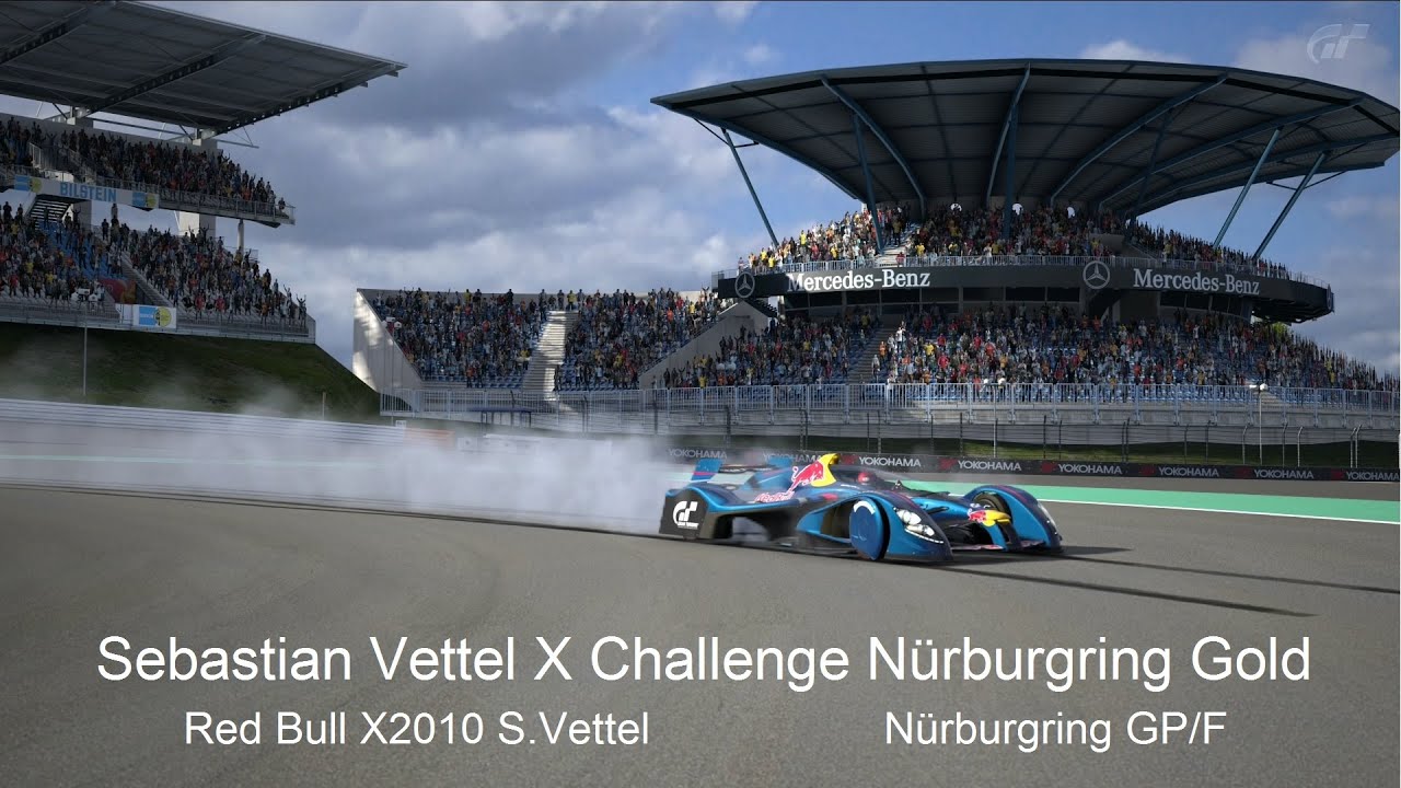 Gran Turismo 5 Sebastian Vettel X Challenge N&uuml;rburgring Gold