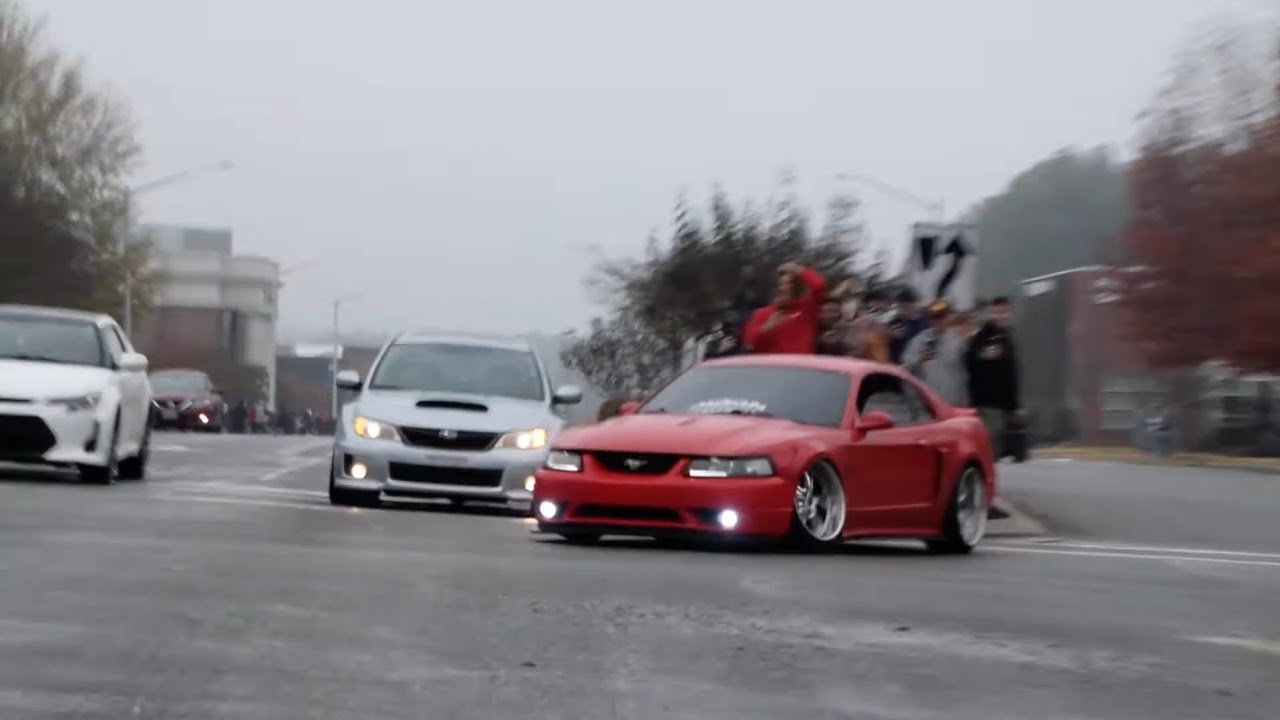 Everyone loses control at Cars And Coffee Morrisville