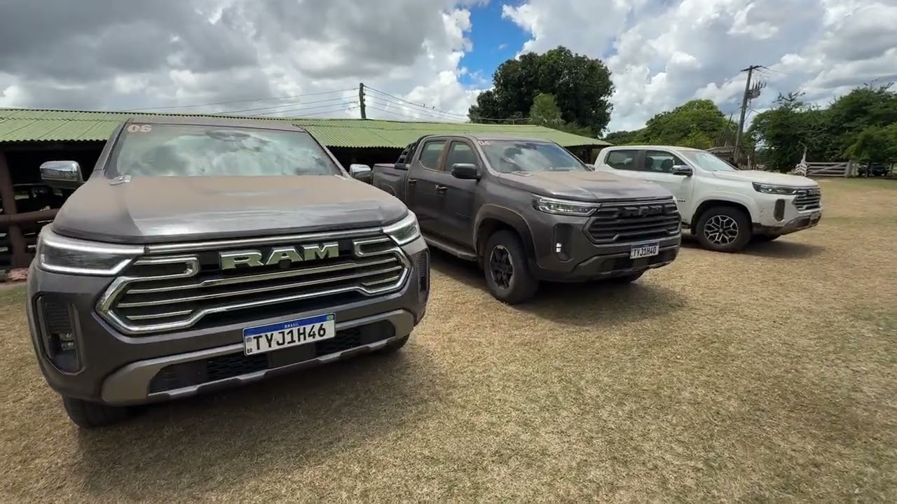 NOVA PICAPE RAM DAKOTA EM DETALHES: VEJA DIFERENÇA DAS DUAS VERSÕES 