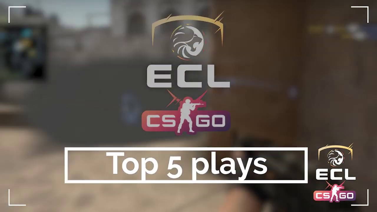 ECL 2019 Top 5 CSGO plays - Week 4